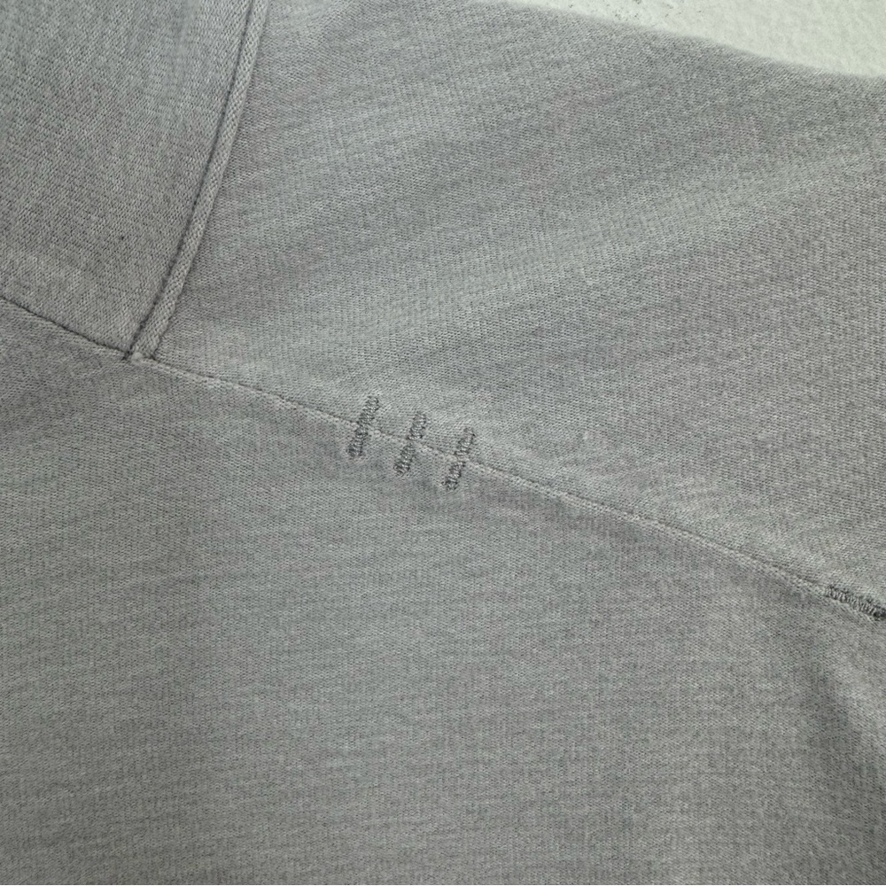 Lululemon Surge Warm 1/2 Zip Pullover Heathered Sea Salt Men’s M - Picture 6 of 10